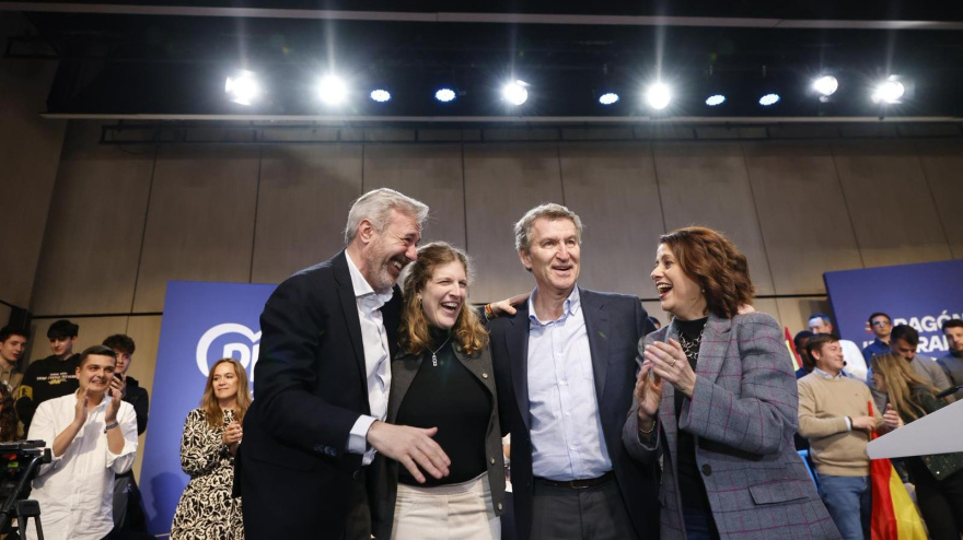 Mitin central del Partido Popular en Teruel