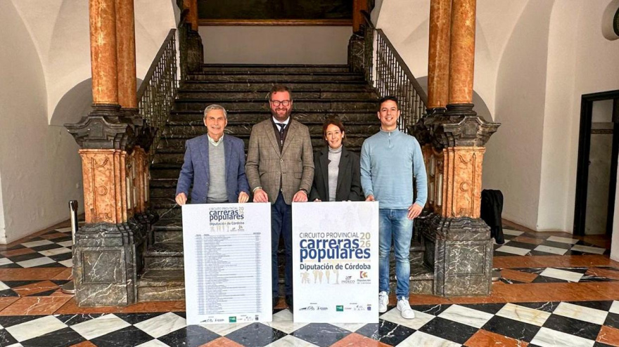 Presentación del cartel del circuito de carreras populares de Córdoba