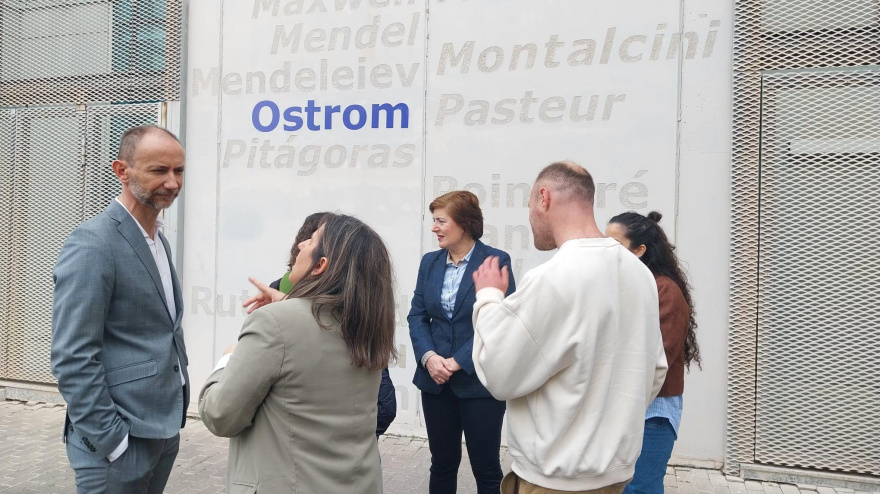 Acto en el edificio de investigación de la UPCT