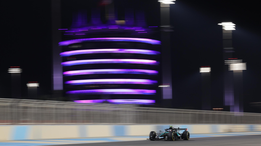 Antonelli en los test de Barein