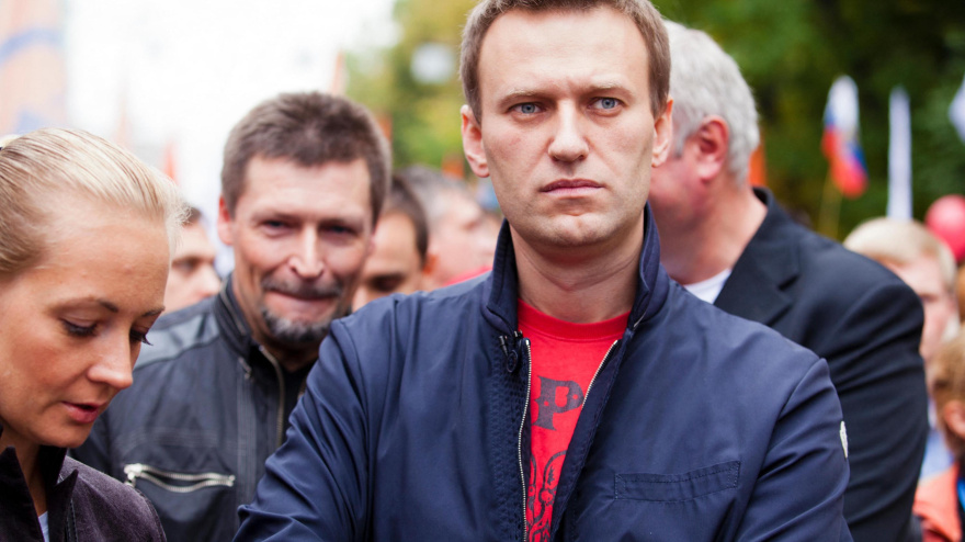 Alexei Navalny y su mujer Yulia