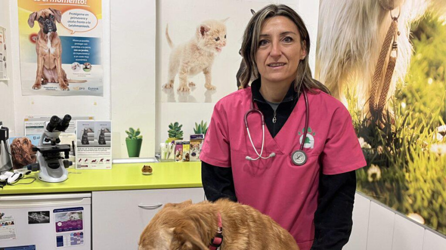 Pilar Mendoza, veterinaria