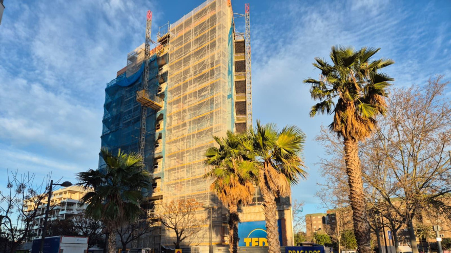 Edificio de Campanar actualmente