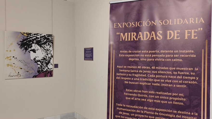'Miradas de fe': esta es la exposición solidaria de Fernando Quirós en los Claustros de Santo Domingo