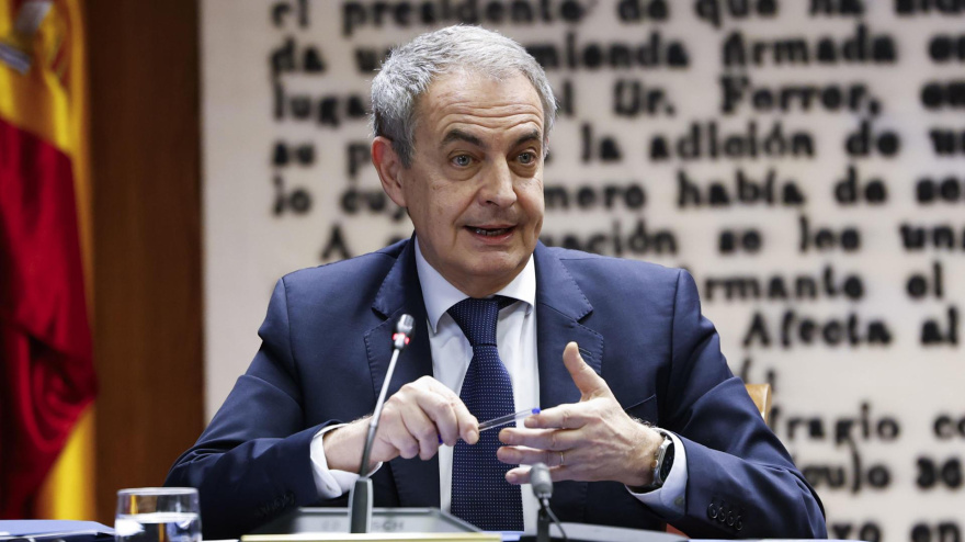 El expresidente del Gobierno José Luis Rodríguez Zapatero comparece este lunes en la comisión de investigación del caso Koldo en el Senado