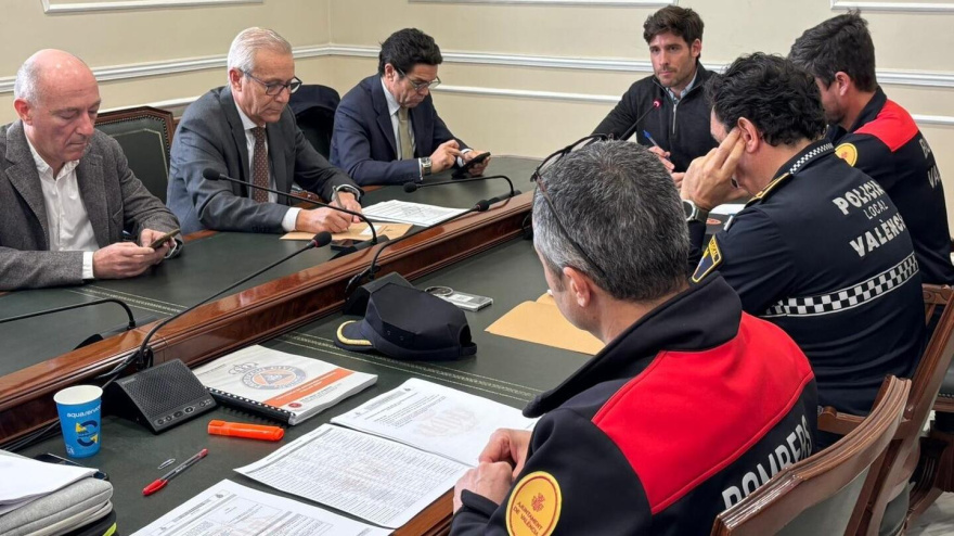 Reunión de la Junta de Seguridad de Valencia