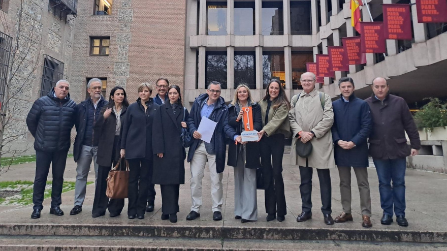 Comitiva de Granada en Madrid