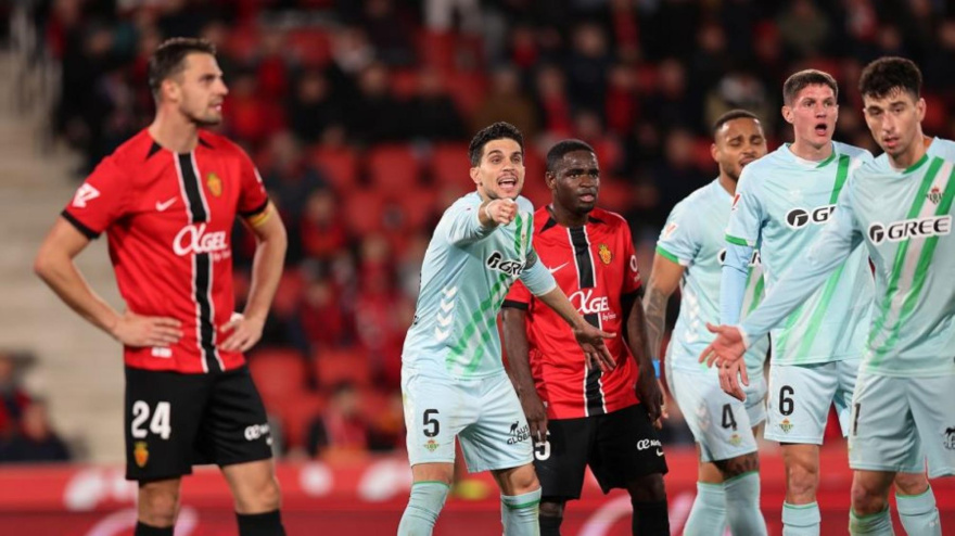 Un instante del Mallorca-Betis