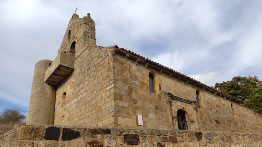 Imagen de Iglesia de Santa María la Real, en Quintanilla de las Torres, uno de los municipios protagonistas.