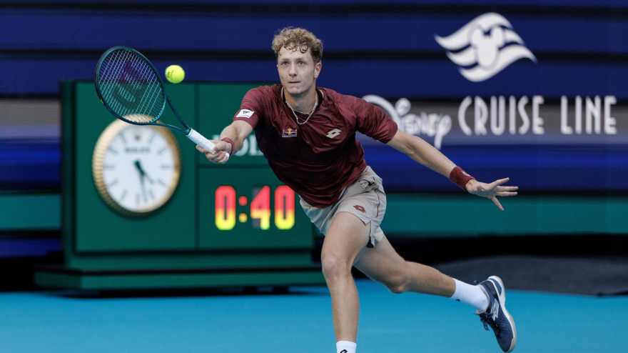 Landaluce , en el Torneo de Miami