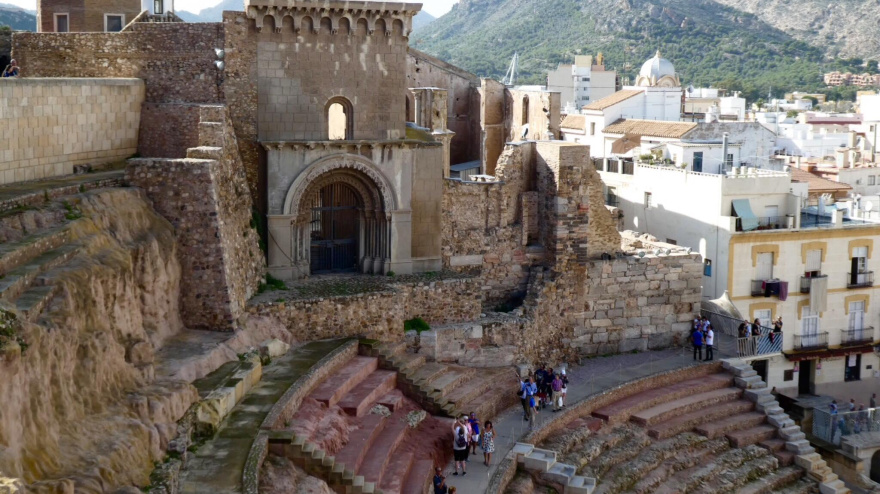 vistantes Teatro Romano