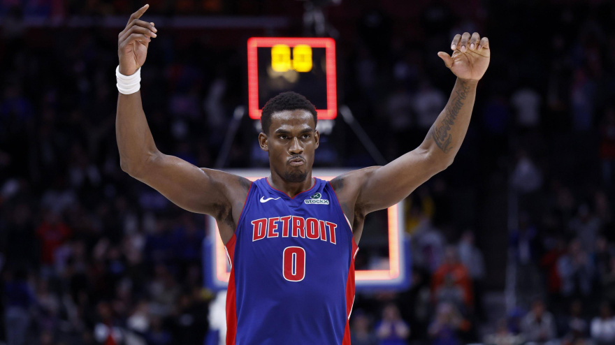 Jalen Duren Celebrando la victoria contra los Pelicans