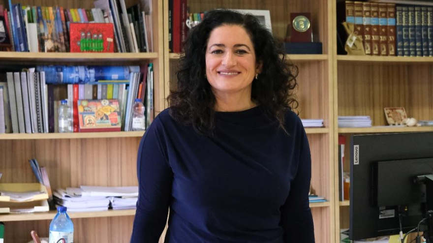 Lucía Calvo, alcaldesa de Teo (A Coruña)