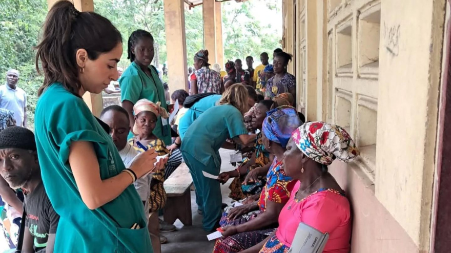 Voluntarios de Yuocanyolé en Ghana
