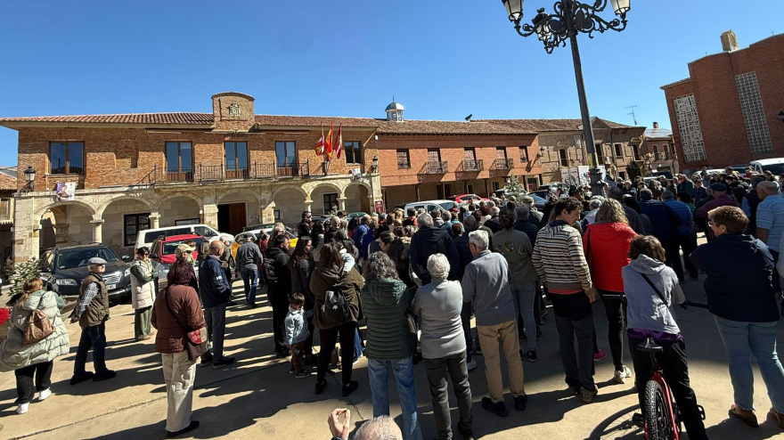 Raquel, vecina de Mayorga (Valladolid) y víctima de la oleada de robos en el municipio de Tierra de Campos