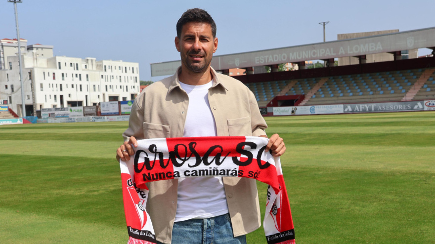 Gonza, técnico del Arosa