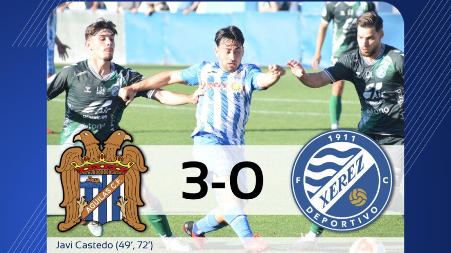 El Águilas FC rompe una racha de tres derrotas seguidas en Segunda RFEf