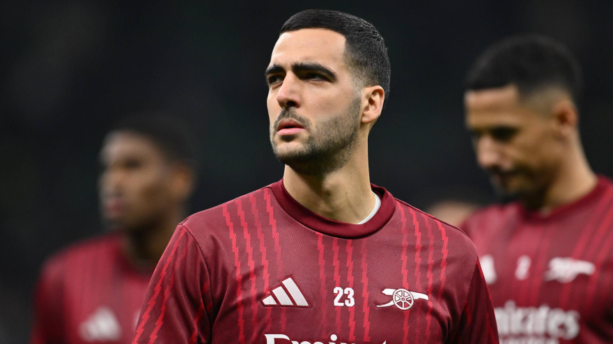 Mikel Merino se lesionó en el pie y ha estado de baja desde finales de enero.