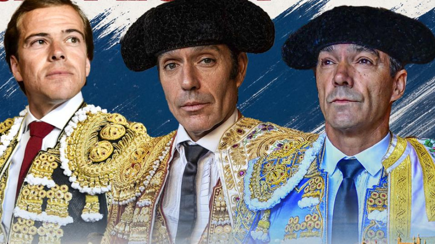 Javier Cortés, Uceda Leal y El Cid, los toreros de la Corrida Goyesca de Las Ventas