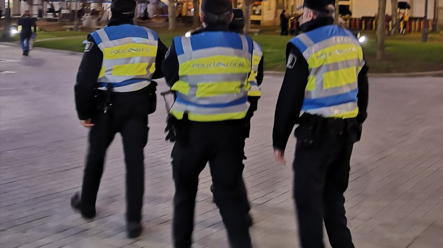 Cuatro Policías Locales en Lugo