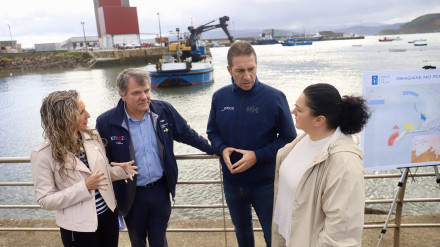 Martina Aneiros, José Antonio Álvarez Vidal, Alfonso Villares y Ana María López