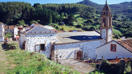 Iglesia de San Andrés. San Andrés do Teixido, provincia de La Coruña, Galicia, España