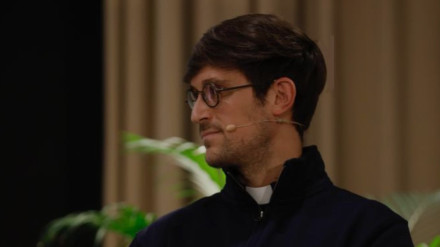 Rvdo. P. D. Damián María Monte, presentador del cartel del Resucitado de Regina de 2025