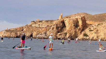 Grupo de participantes de la IV Concentración Superos por el Mundo