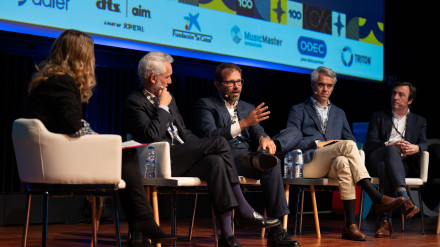 Javier Visiers, CEO de ABSIDE MEDIA, en la mesa redonda