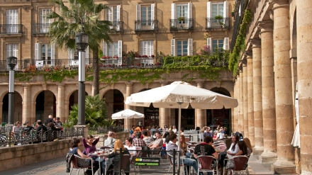 Plaza Nueva Bilbao España Restaurante Bar Pub Café País Vasco