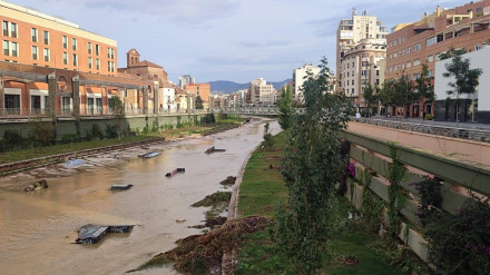 Puente Málaga capital tras dana noviembre 2024