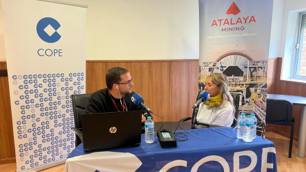Susana Rodríguez, ingeniera técnica en topografía en Atalaya Mining