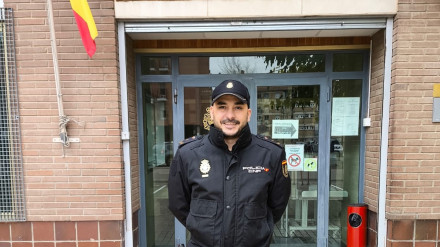 Manuel no dudó en actuar en cuando vio la situación de preligro.