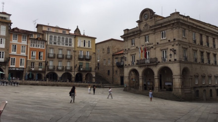 Casa Consistorial en la Plaza Mayor de Ourense