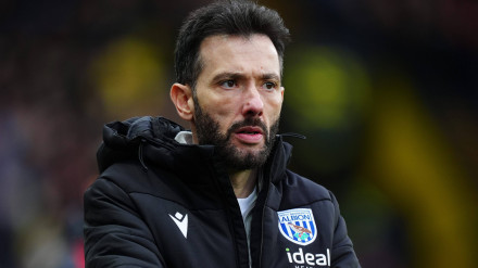 El valenciano era el entrenador del WBA, equipo de la Championship.