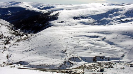 Nieve artificial - cañones estación esquí Alto Campoo