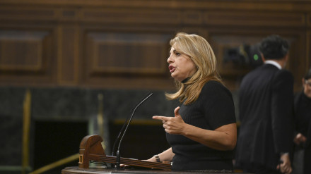 La portavoz de Coalición Canaria, Cristina Valido Garcí