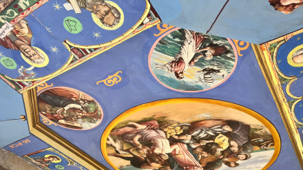 Pinturas de la iglesia San Miguel de Latre