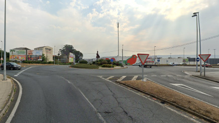 Zona en la que se produco el accidente de tráfico