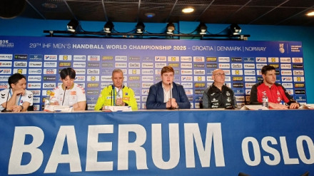 Rueda de prensa España-Japón Mundial de balonmano