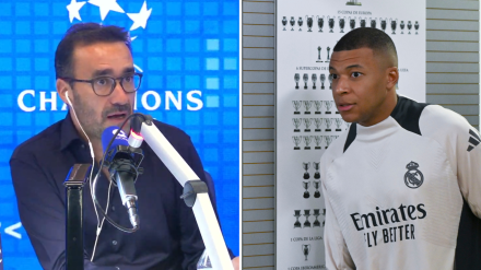 Juanma Castaño y Kylian Mbappé