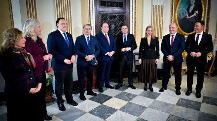 Acto de presentación del acuerdo para la rehabilitación de Valcarcel en Cádiz