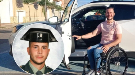 Jacobo Barchín, agente retirado por un accidente