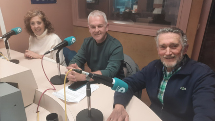 Ana Mª Beltrán, Gari Urbizu y Joaquin Aramendía