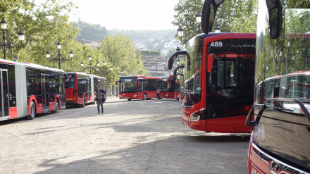 Nuevos autobuses urbanos híbridos