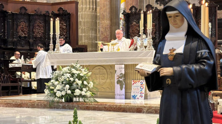 Imagen de Santa Rafaela María en la Catedral de Jerez