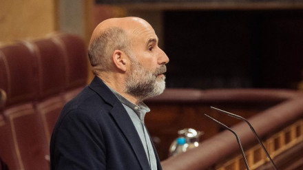 Foto de archivo de Néstor Rego en el Congreso