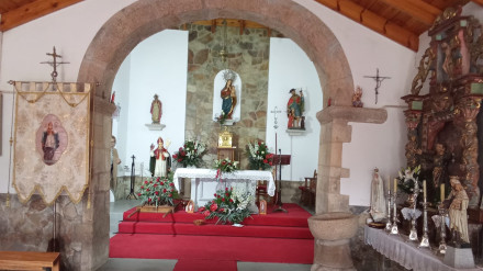 Capilla de Vilaxoane, en Foz