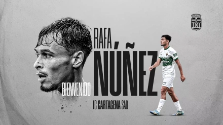 Rafa Núñez llega cedido por el Elche
