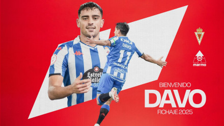 El Real Murcia cierra el mercado con el fichaje de Davo